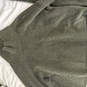 Abercrombie & Fitch Olive Cowl Neck Sweater